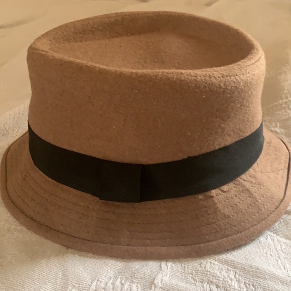 NORDSTROM TAN TAUPE WOOL BUCKET HAT XL NEW NO TAGS WINTER main image 3